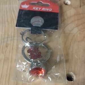 Aminco MLB St. Louis Cardinals Ring Keychain